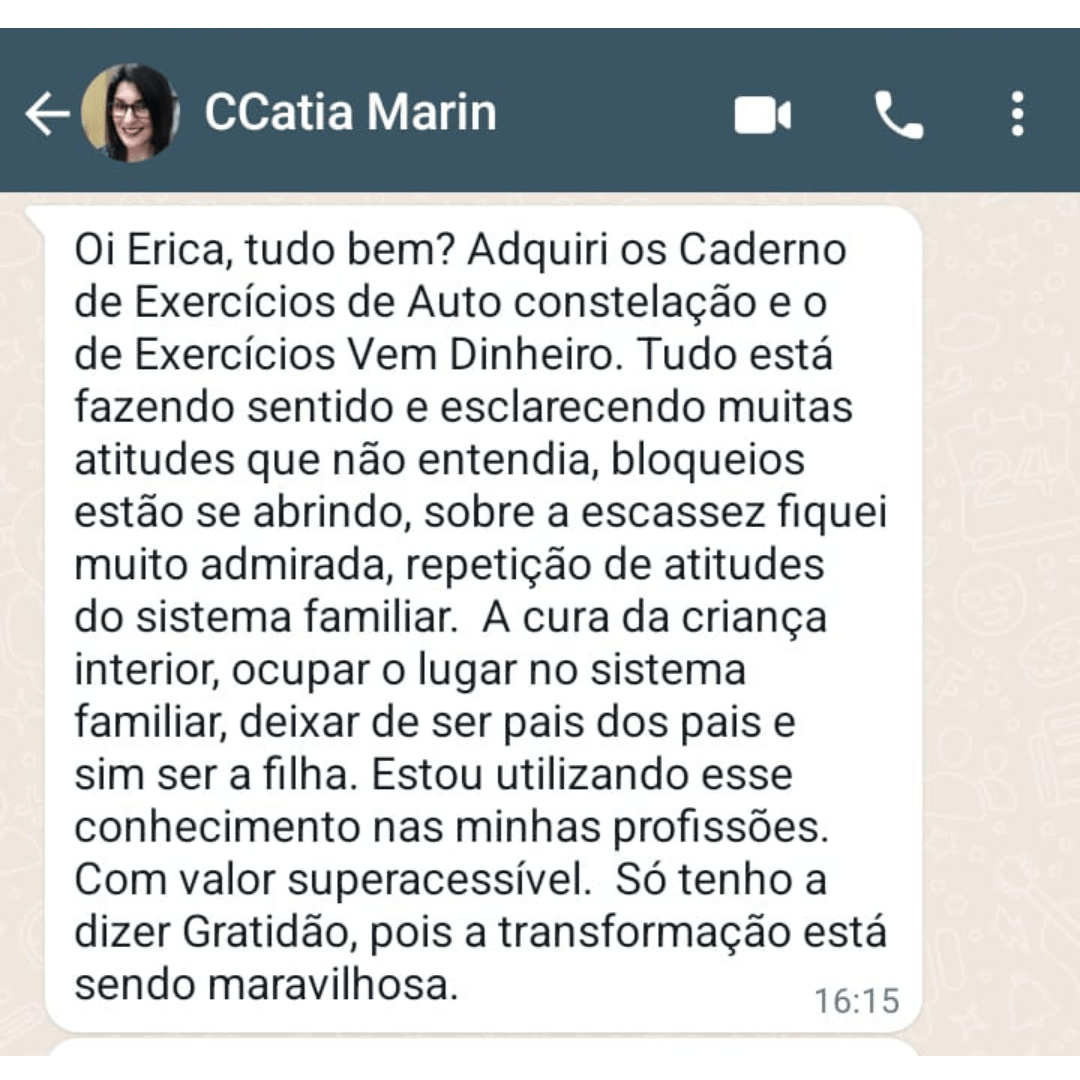 Depoimento Cátia Maria